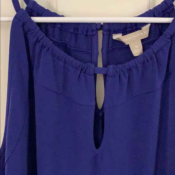 Banana Republic Royal Blue Sleeveless Top - Picture 6 of 9